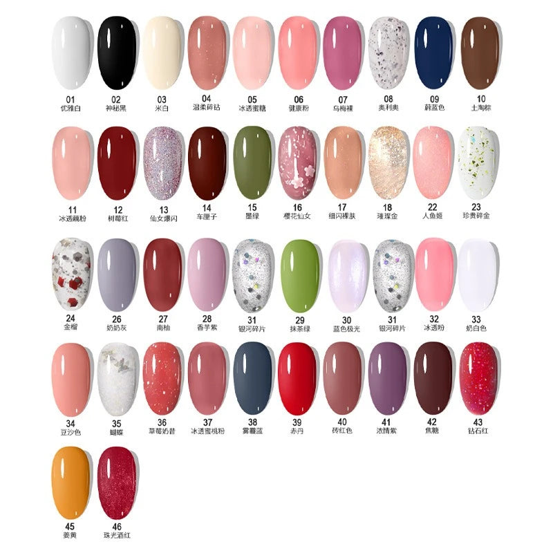 Water-Based Peel-Off Shiny Top Coat – No UV Lamp, Long-Lasting, Gentle Natural Nail Care