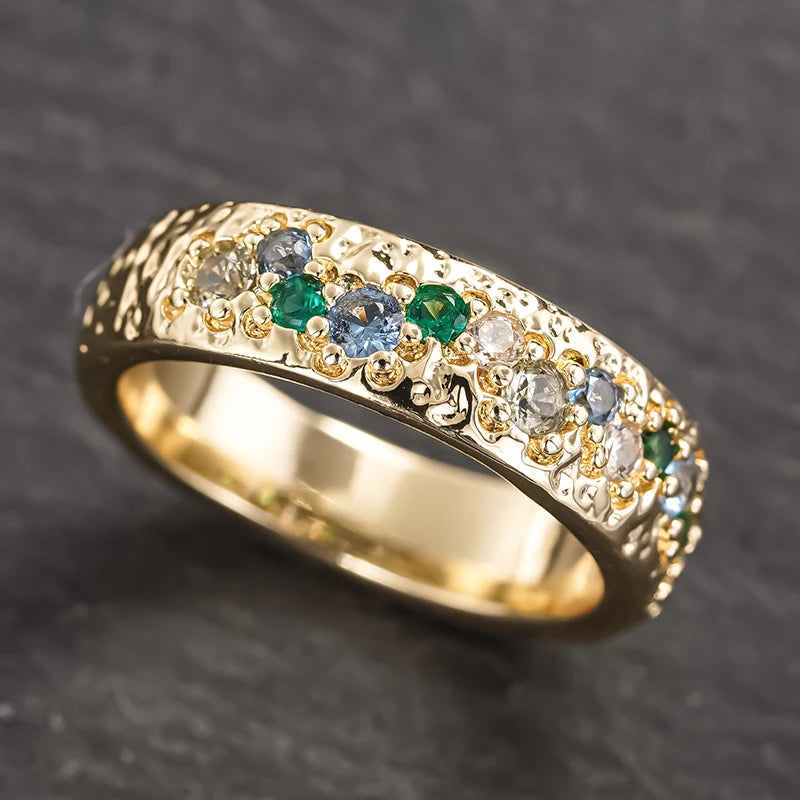 Opulent Dainty Engagement Ring