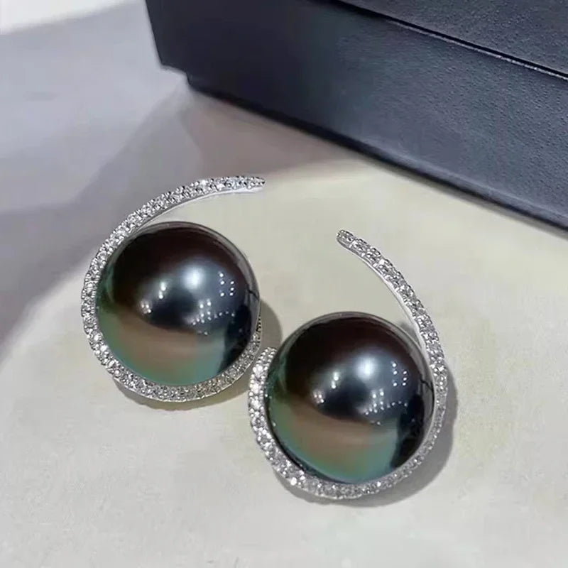 Beautiful Imitation Pearl Drop Earrings