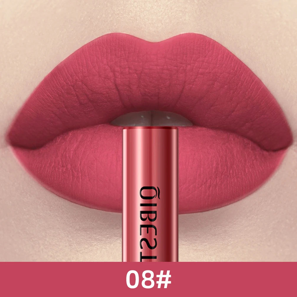 24-Color Matte & Shimmer Liquid Lipstick