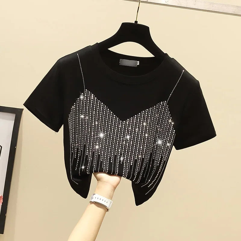 Diamond Fashion Oversized Tshirts
