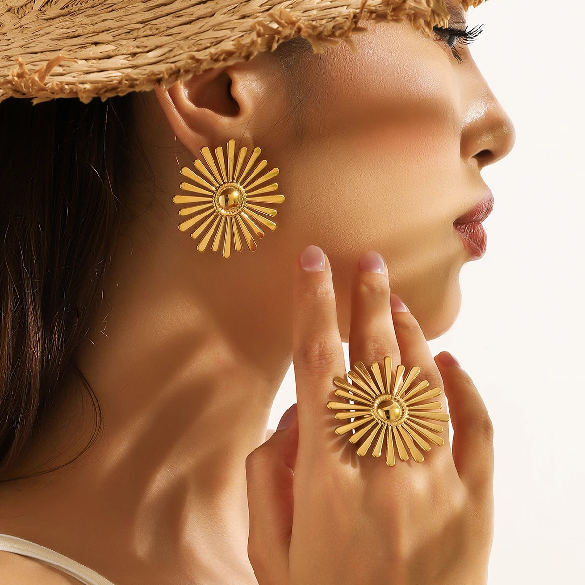 Luxury Glazed Rhinestone Dangle Earrings for Women