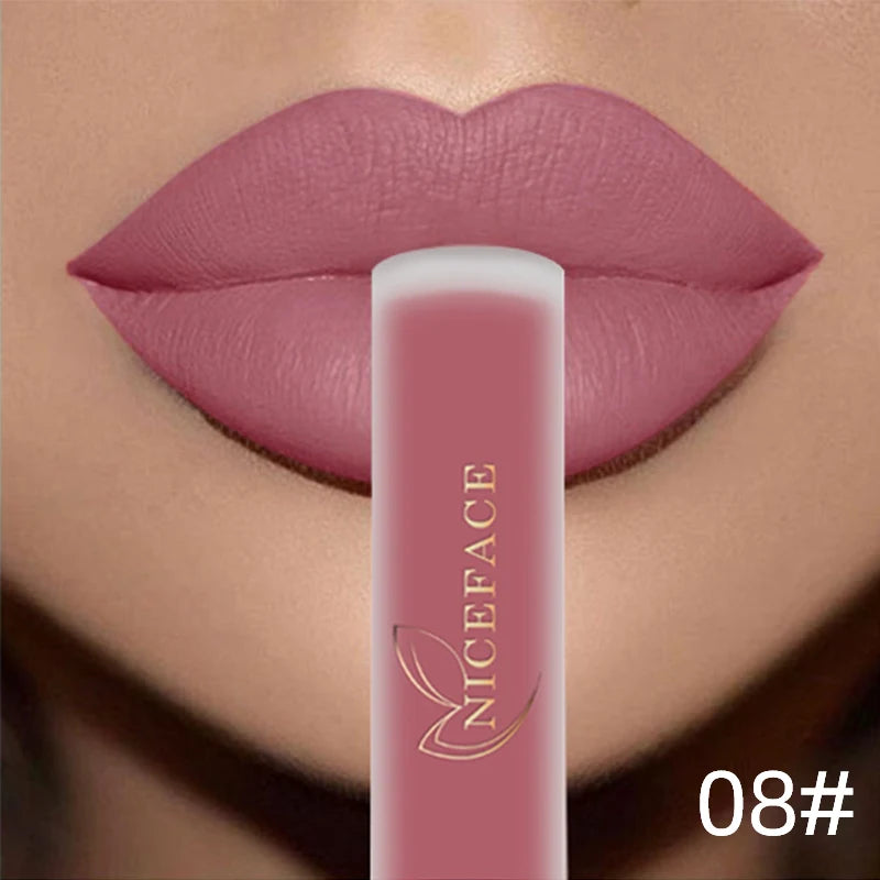 34-Color Matte Liquid Lipstick