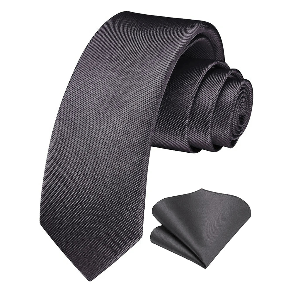 Slim Silk Tie & Pocket Square Set