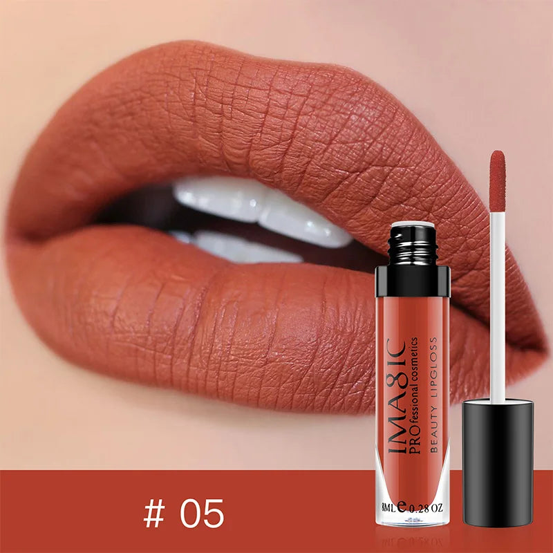 28-Color Sexy Matte Liquid Lipstick