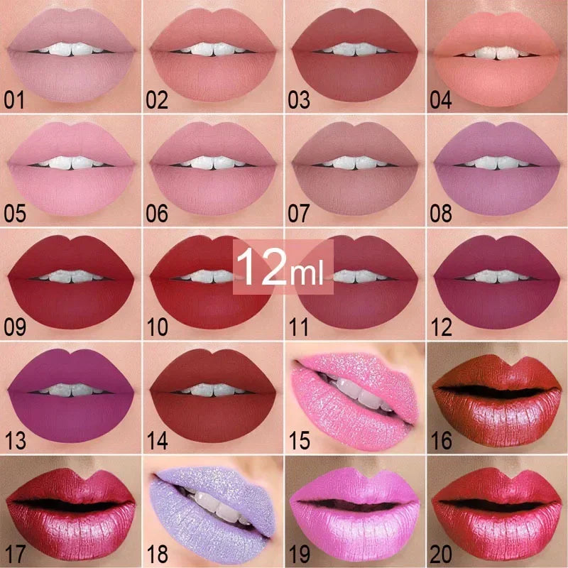 New! Velvet Matte Liquid Lipstick