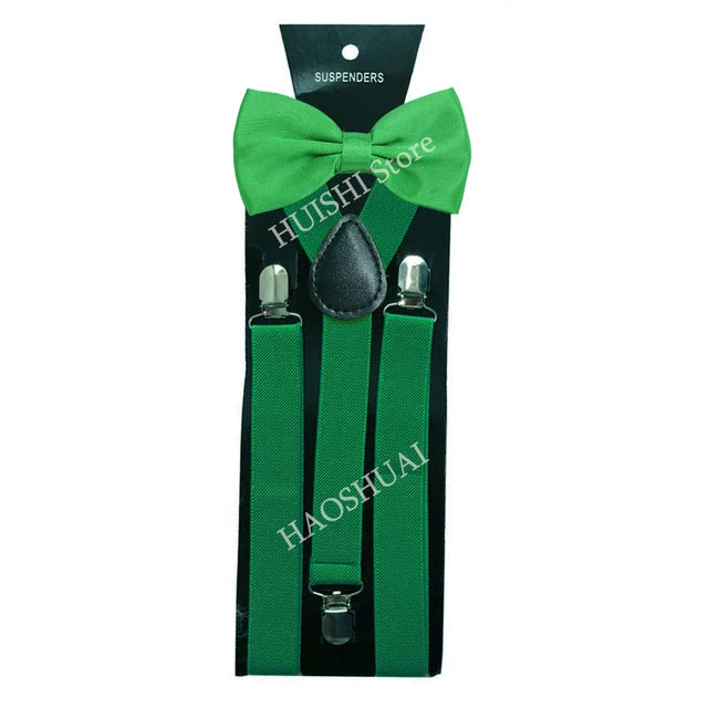 Suspenders Bowtie Sets