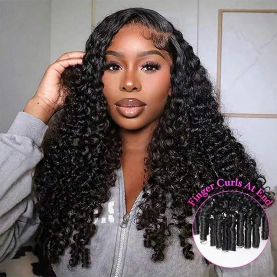 42" Burmese Curly HD Lace Front Human Hair Wig – Ultra Long, Ultra Natural, Ultra Glam