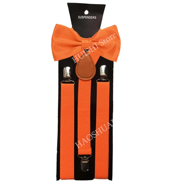 Suspenders Bowtie Sets
