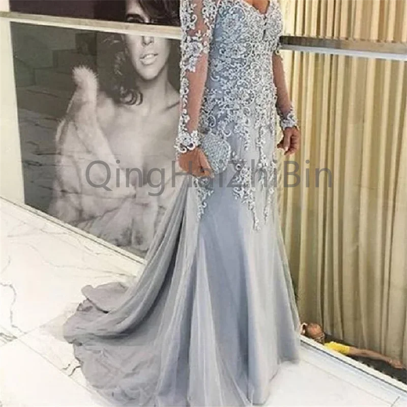 Elegant V-Neck Lace Mother Of The Bride Dresses