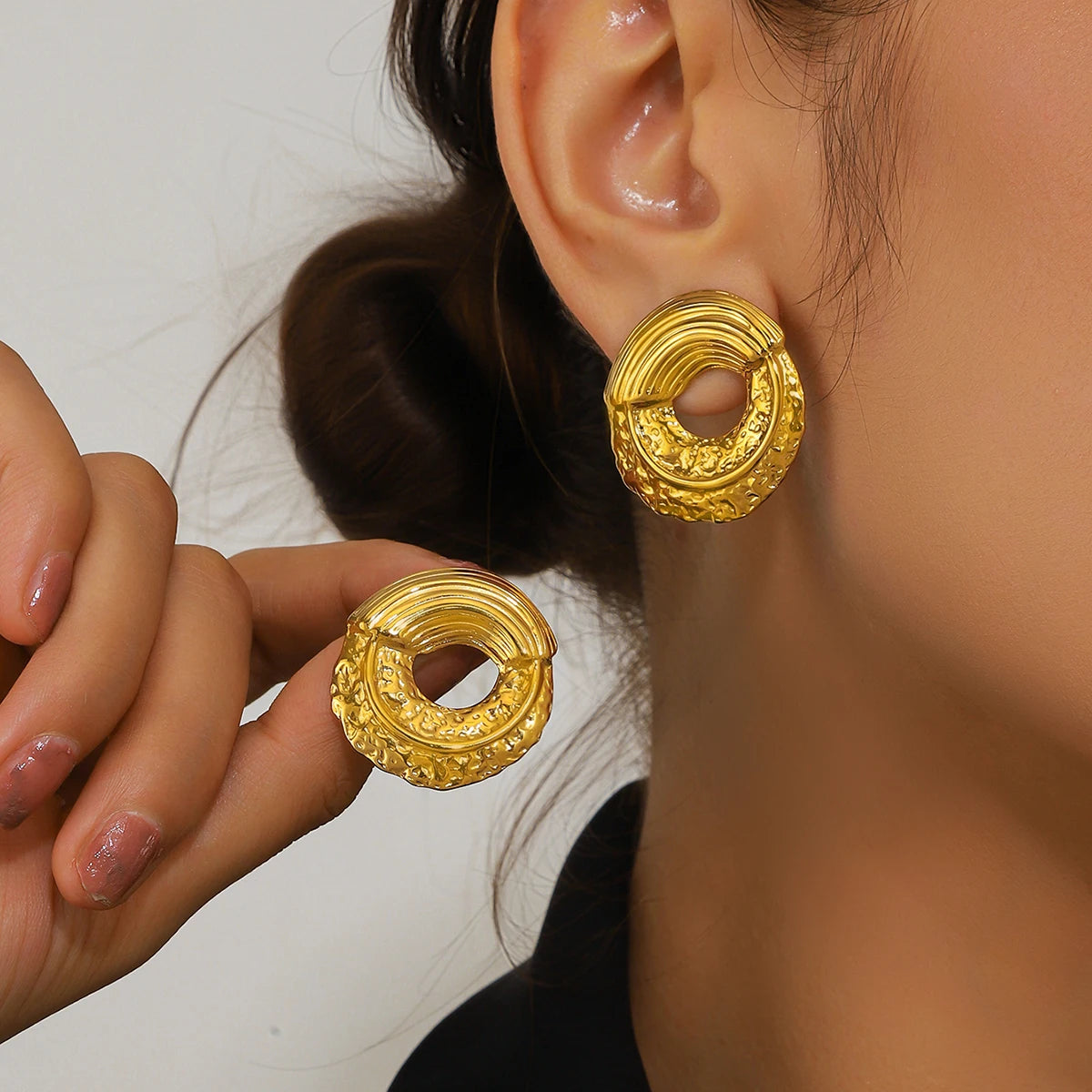 Luxury Glazed Rhinestone Dangle Earrings for Women
