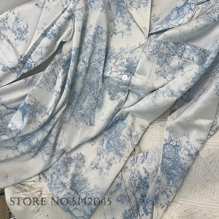 Spring Summer 2PCS Pajamas