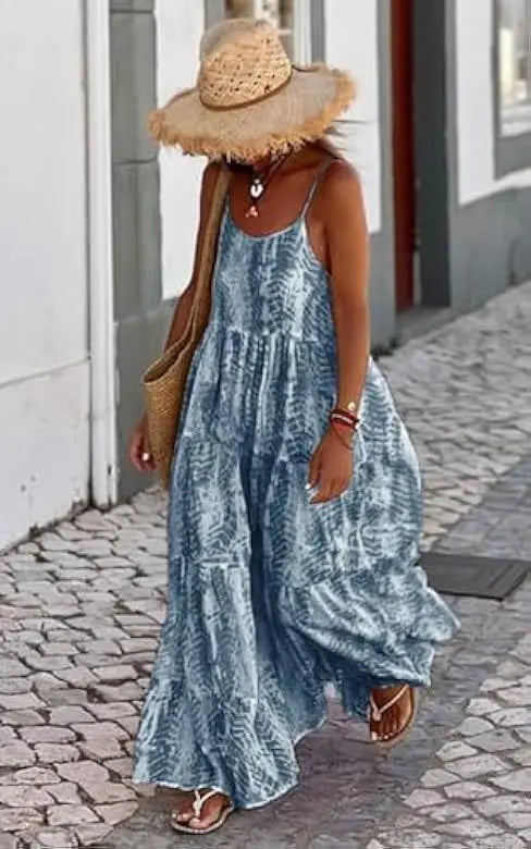 Sexy Printed Bohemian Long Dress