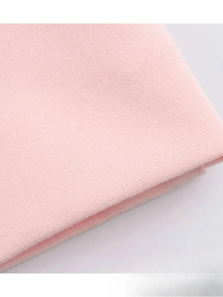 Vintage Pink Straight-Leg Jumpsuit