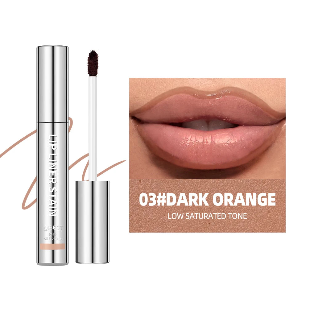 Peel-Off Tattoo Matte Lip Liner – Long-Lasting, Waterproof, Transfer-Proof Lip Stain