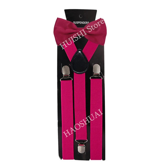 Suspenders Bowtie Sets