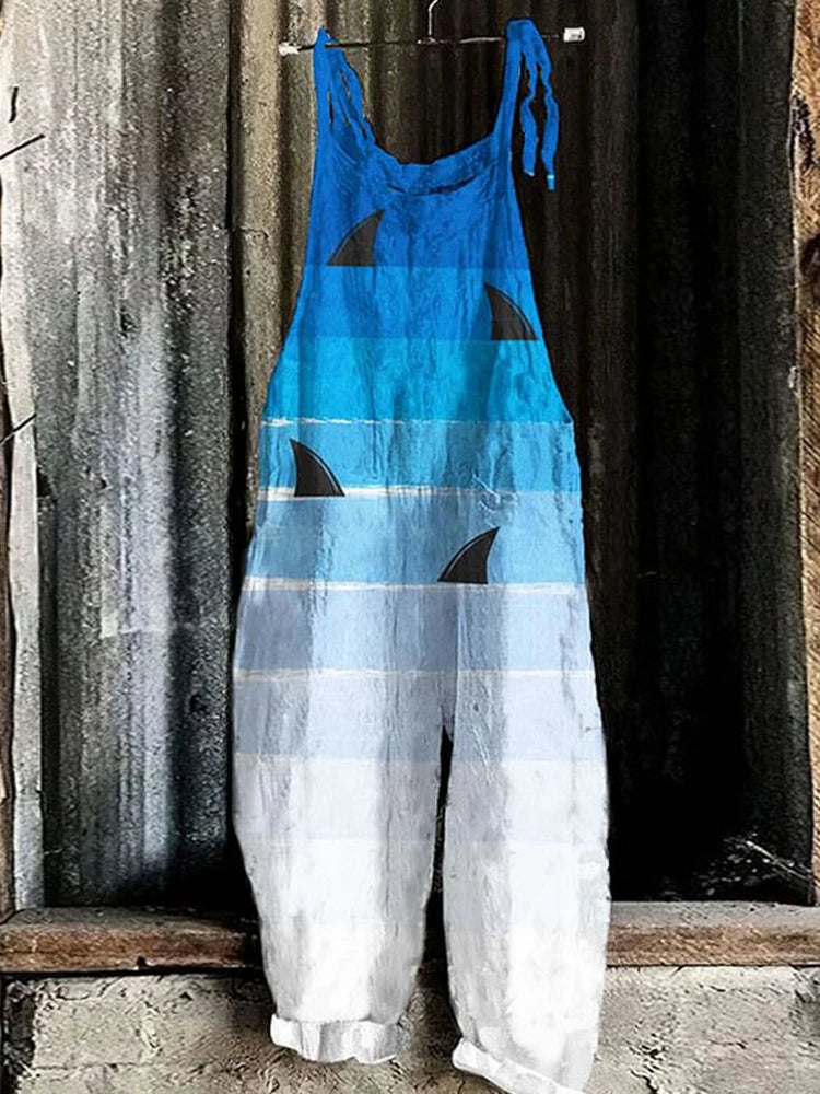Loose Adjustable Suspension Jumpsuit