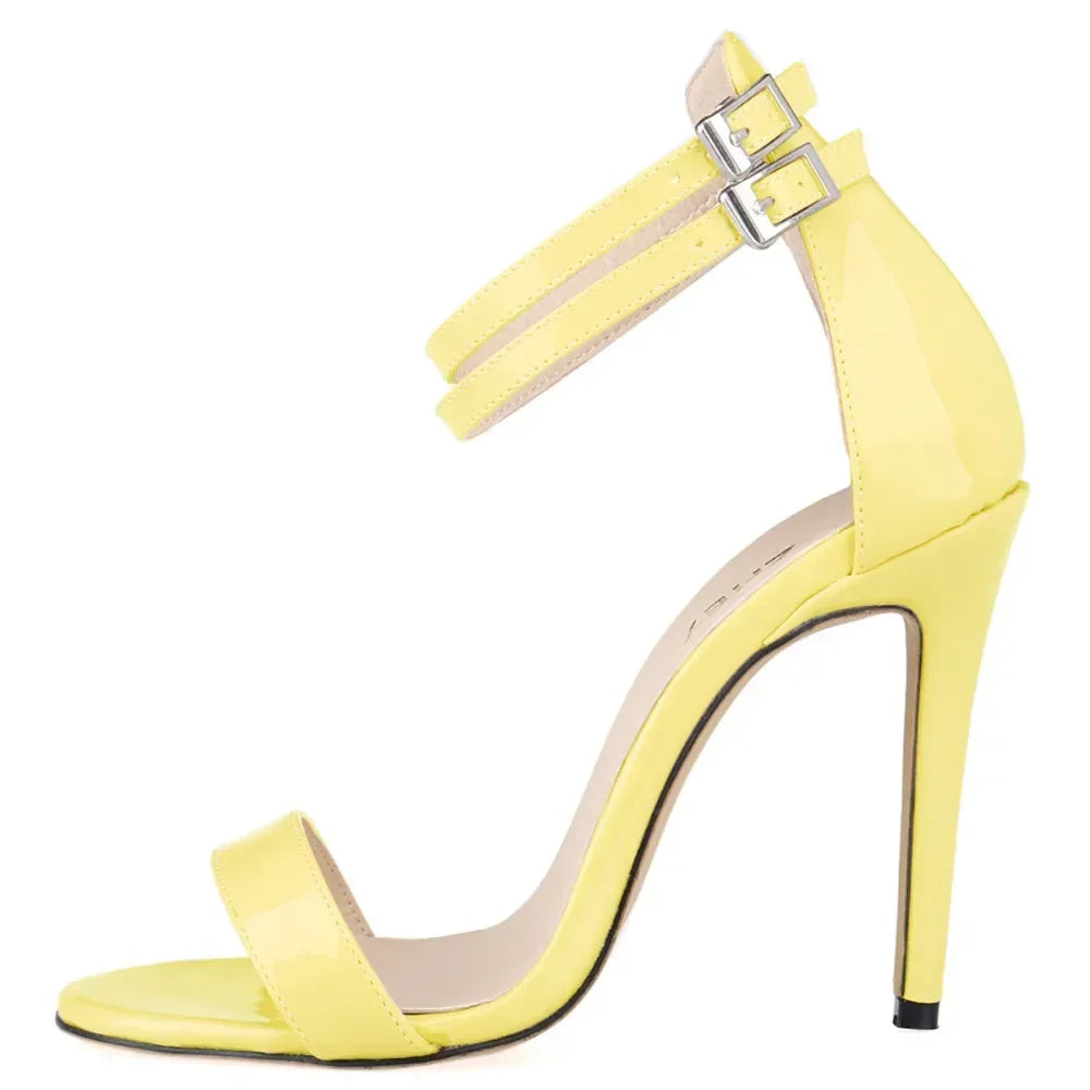 Summer Classic Sexy  Open Toe Ankle Strap Heel