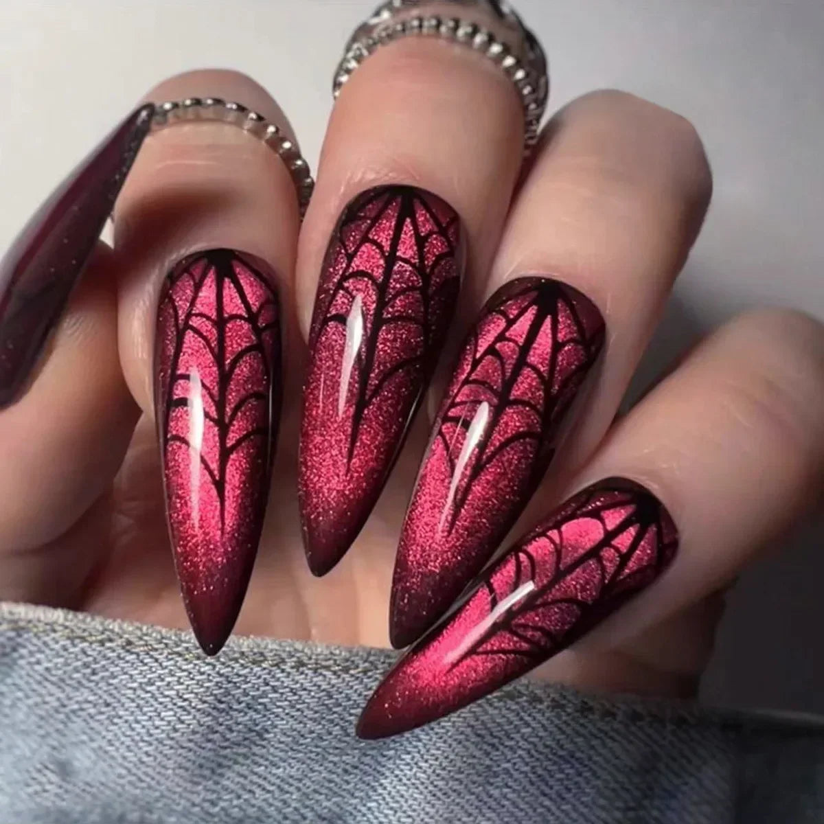 Halloween Horror Dark Press on Nails