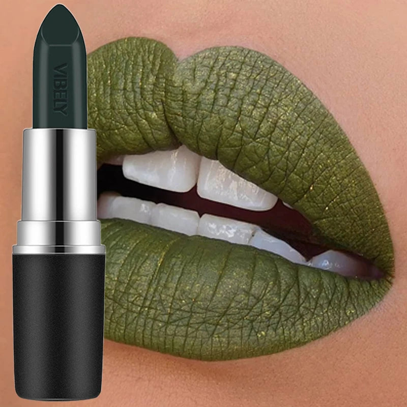 Frosted Velvet Matte Lipstick – 29 Bold Shades, Waterproof & Non‑Fading