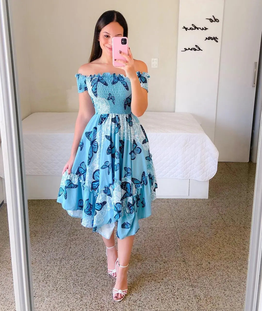 Boho Floral Summer Dress