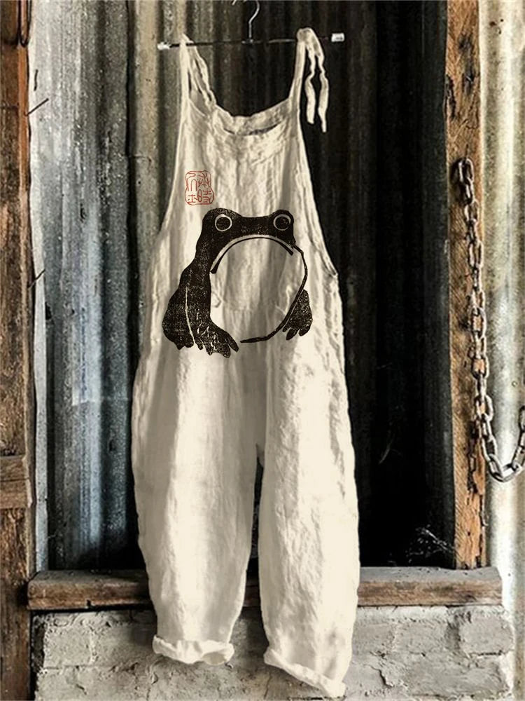 Loose Adjustable Suspension Jumpsuit