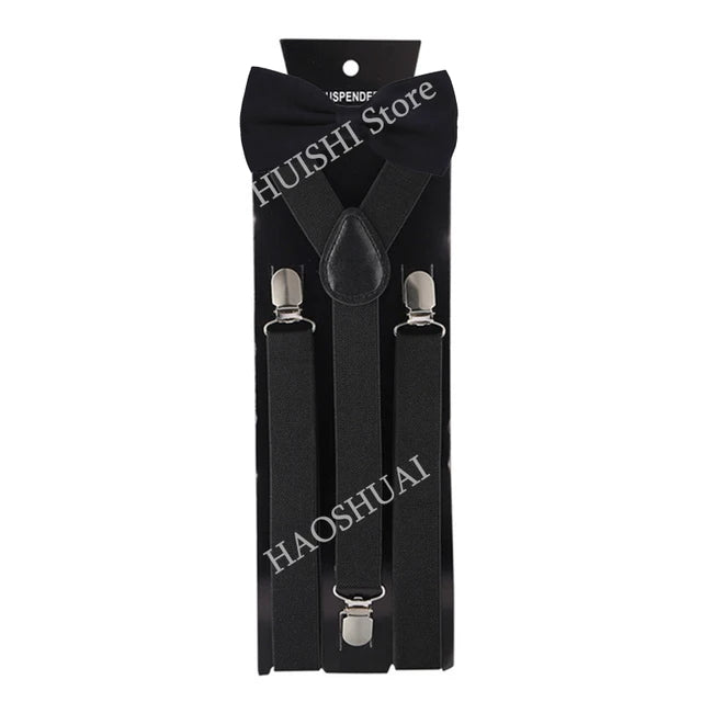 Suspenders Bowtie Sets