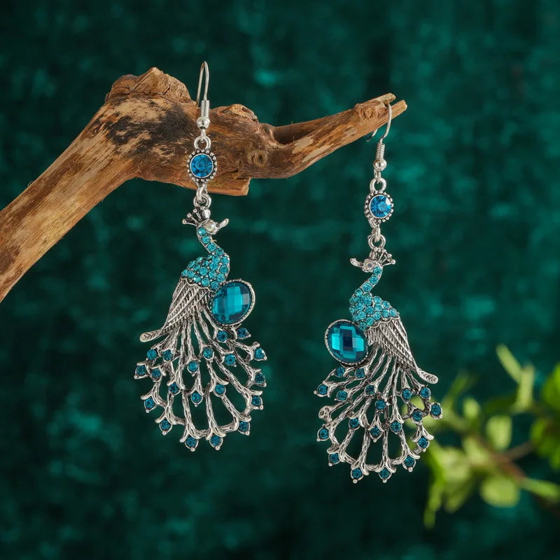 New Bohemian Multicolor Rhinestone Crystal Earrings