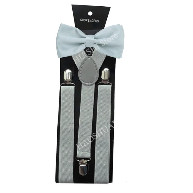Suspenders Bowtie Sets