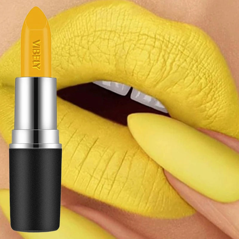 Frosted Velvet Matte Lipstick – 29 Bold Shades, Waterproof & Non‑Fading