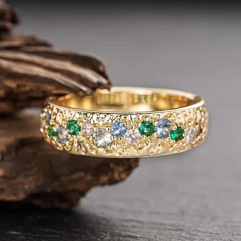Opulent Dainty Engagement Ring