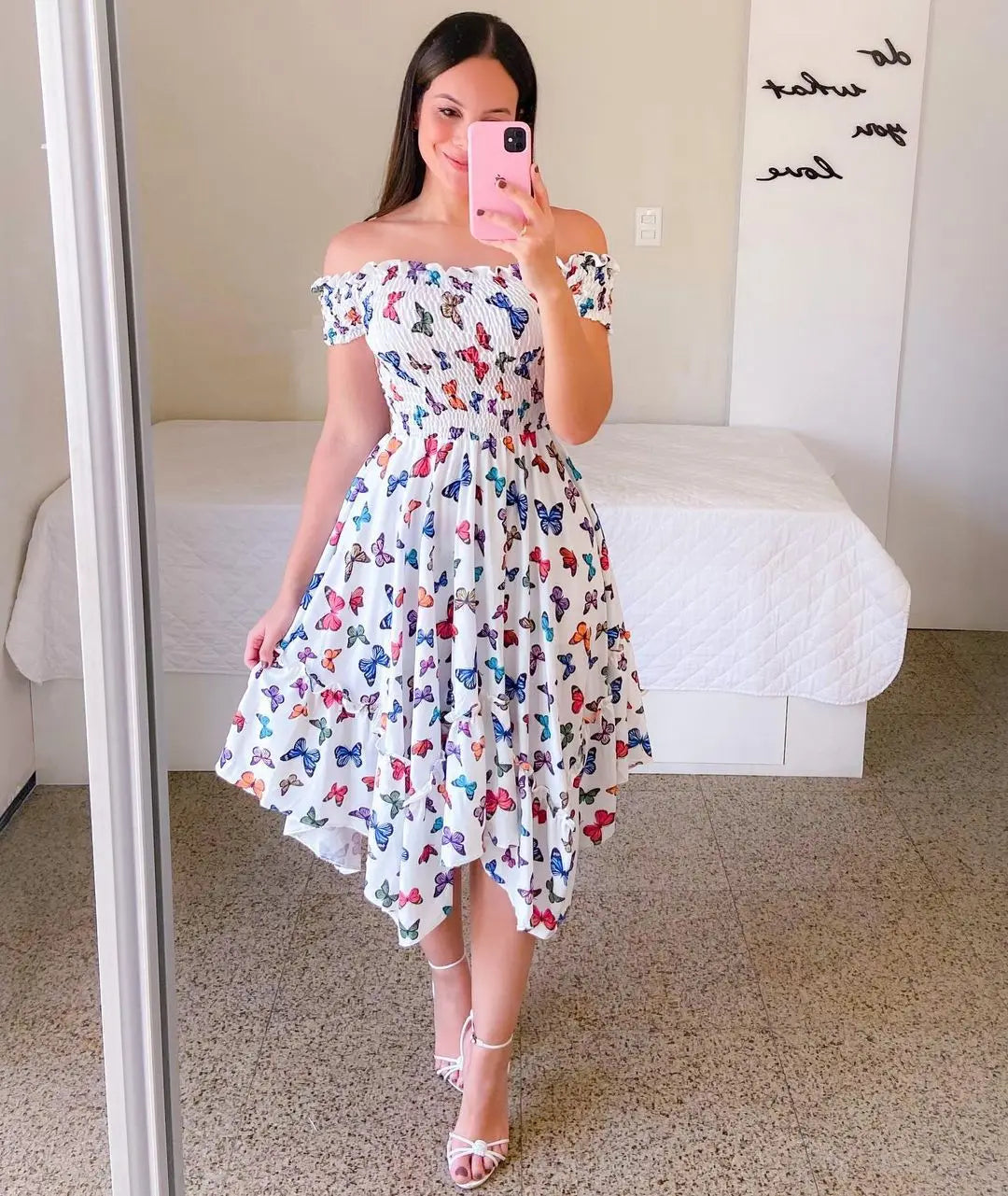 Boho Floral Summer Dress