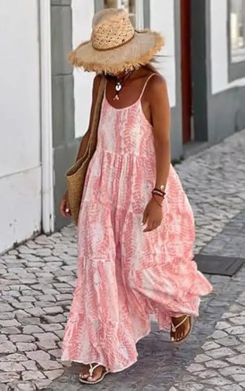 Sexy Printed Bohemian Long Dress