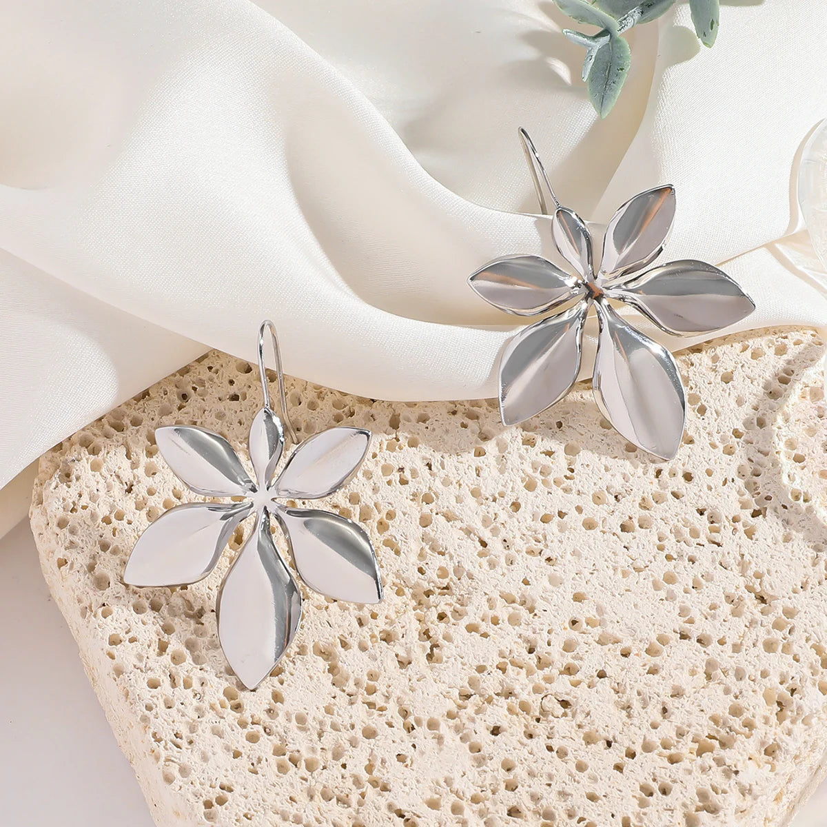 Luxury Glazed Rhinestone Dangle Earrings for Women