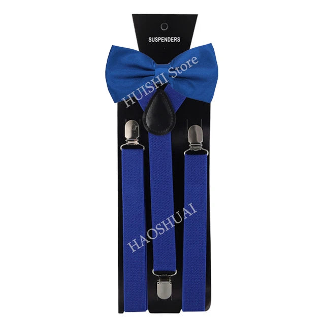 Suspenders Bowtie Sets
