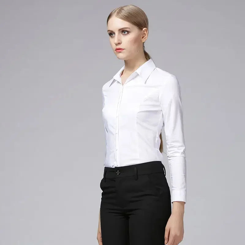 2026 Elegant White Long-Sleeve Bodysuit