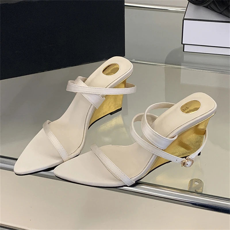 Fashion Design Wedges High Heels Women Sandals