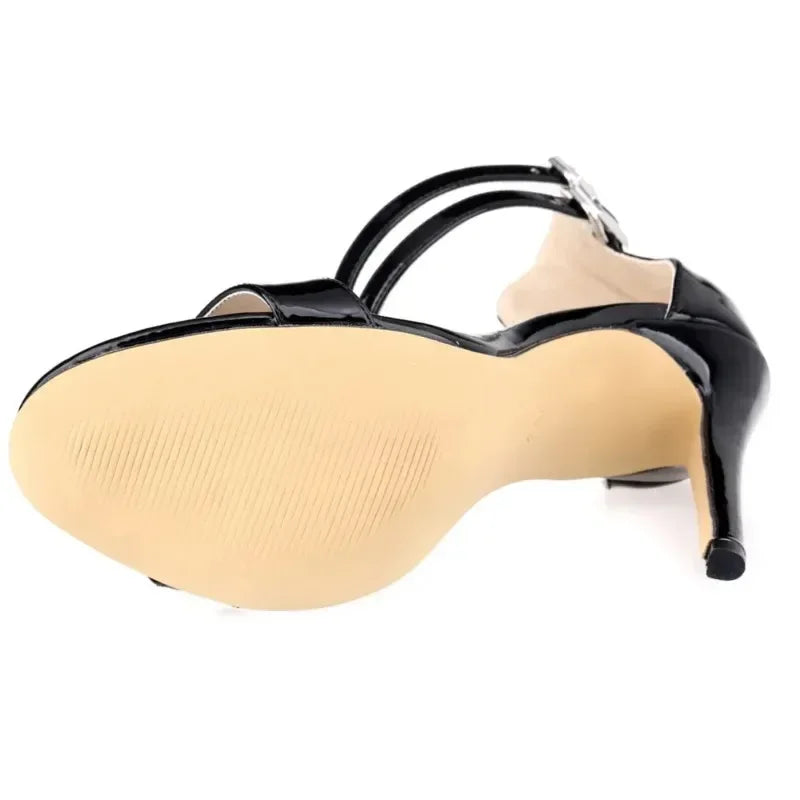 Summer Classic Sexy  Open Toe Ankle Strap Heel