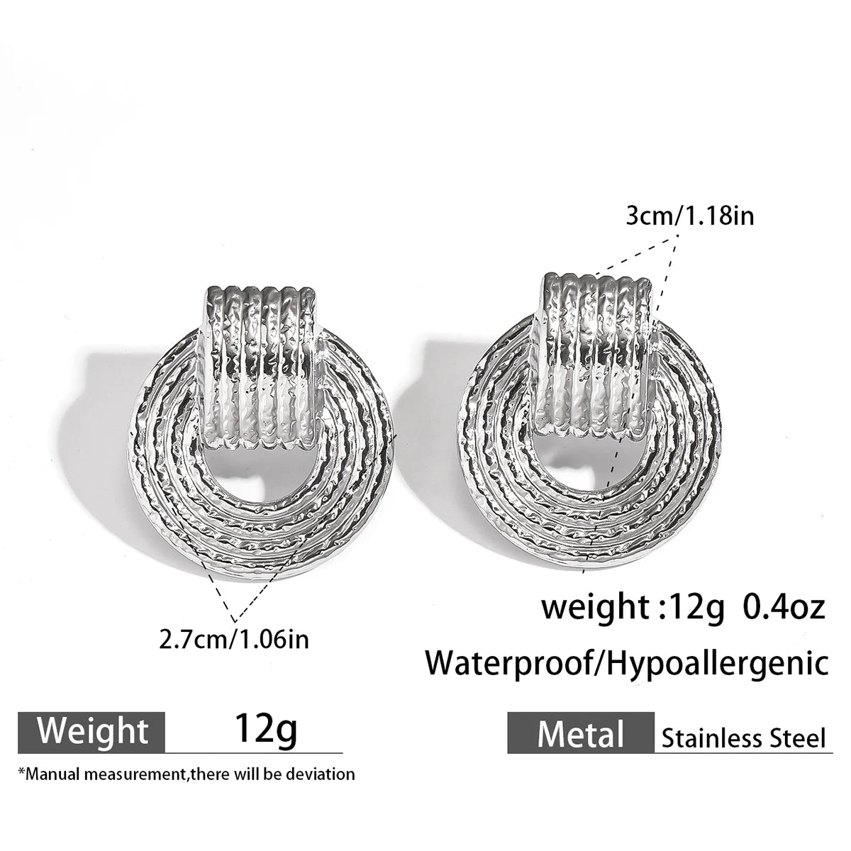 Luxury Glazed Rhinestone Dangle Earrings for Women