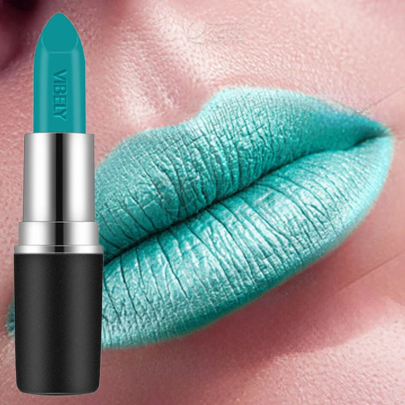 Frosted Velvet Matte Lipstick – 29 Bold Shades, Waterproof & Non‑Fading