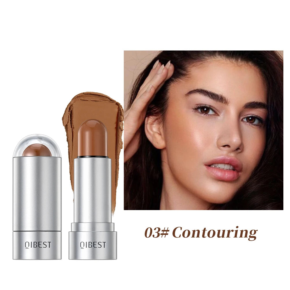 Face Contouring & Glow Stick – 4‑in‑1 Bronzer, Highlighter, Blush &amp; Concealer