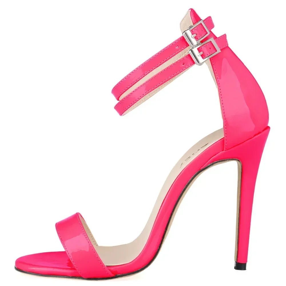 Summer Classic Sexy  Open Toe Ankle Strap Heel