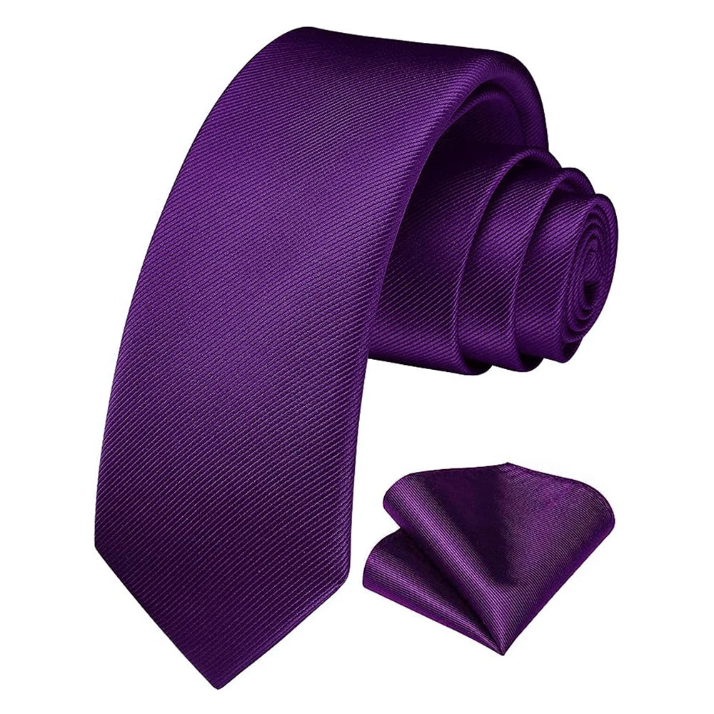 Slim Silk Tie & Pocket Square Set