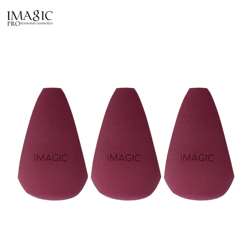3Pcs Makeup Puff – Wet & Dry Professional Foundation & Concealer Sponge Set