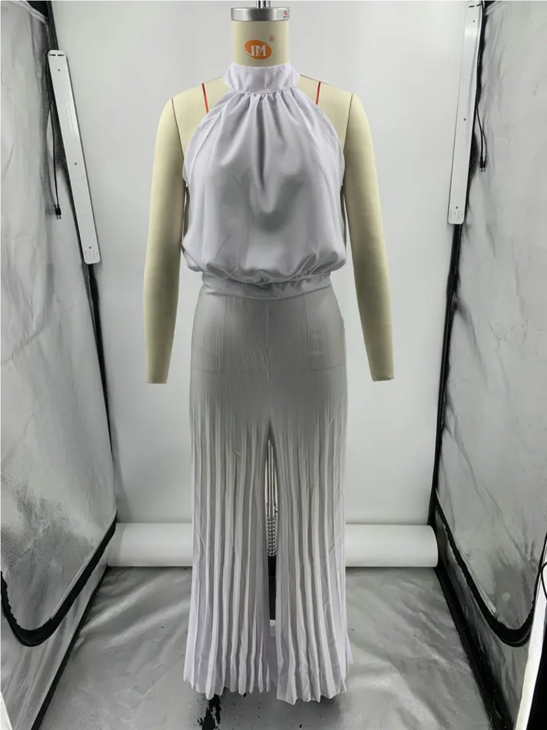 2023 New Fashion Elegant Solid Color Sleeveless Sexy Jumpsuit