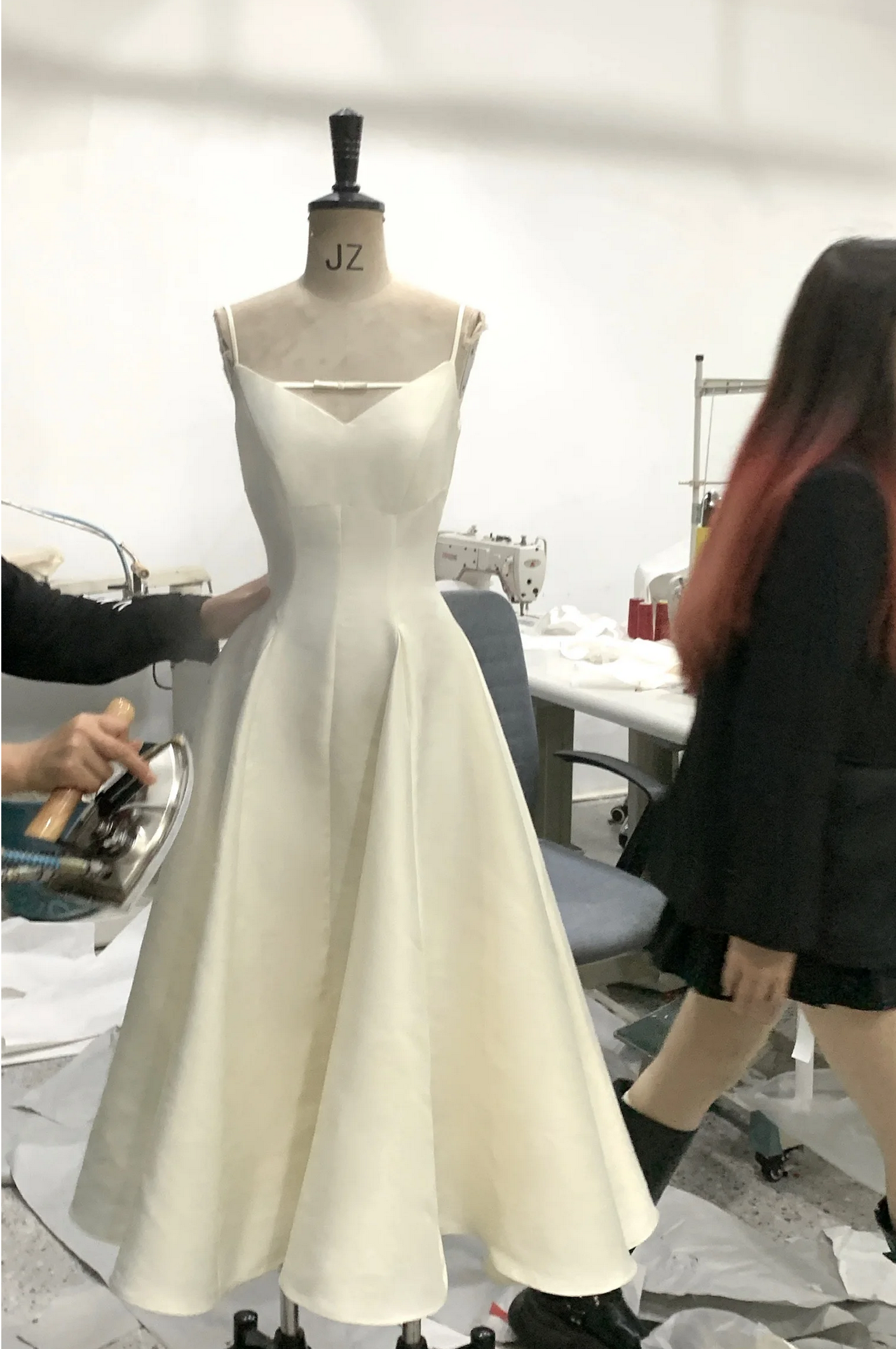 Elegant Solid French RomanticBig Hem Dresses