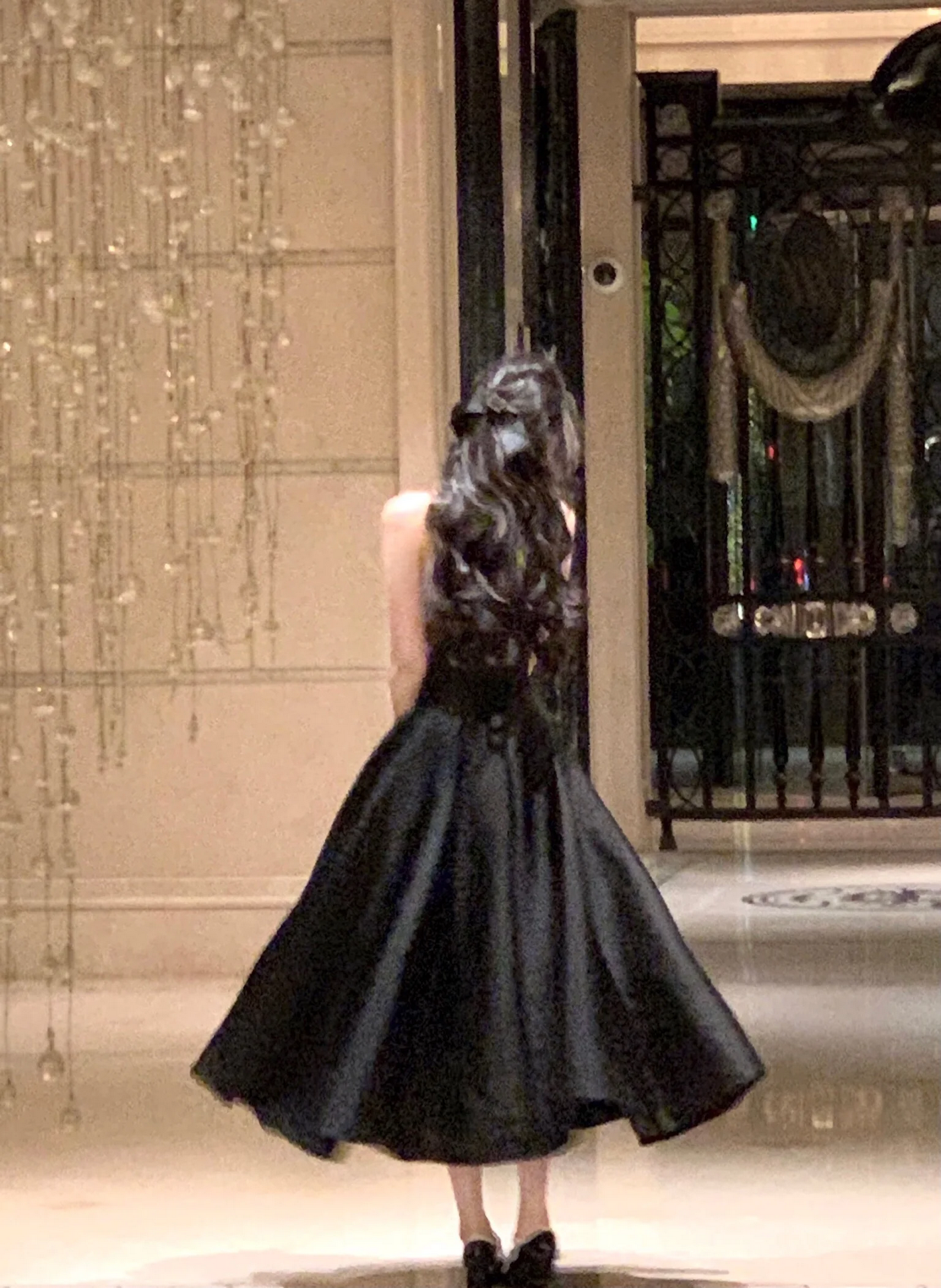 Elegant Solid French RomanticBig Hem Dresses