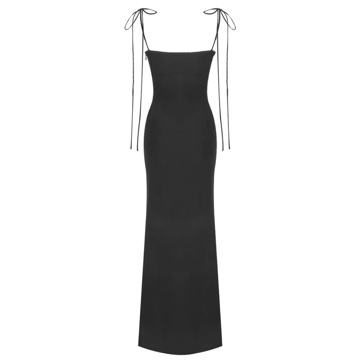 Sexy Sleeveless Backless Yellow Black Shell Long Maxi Bandage Dress