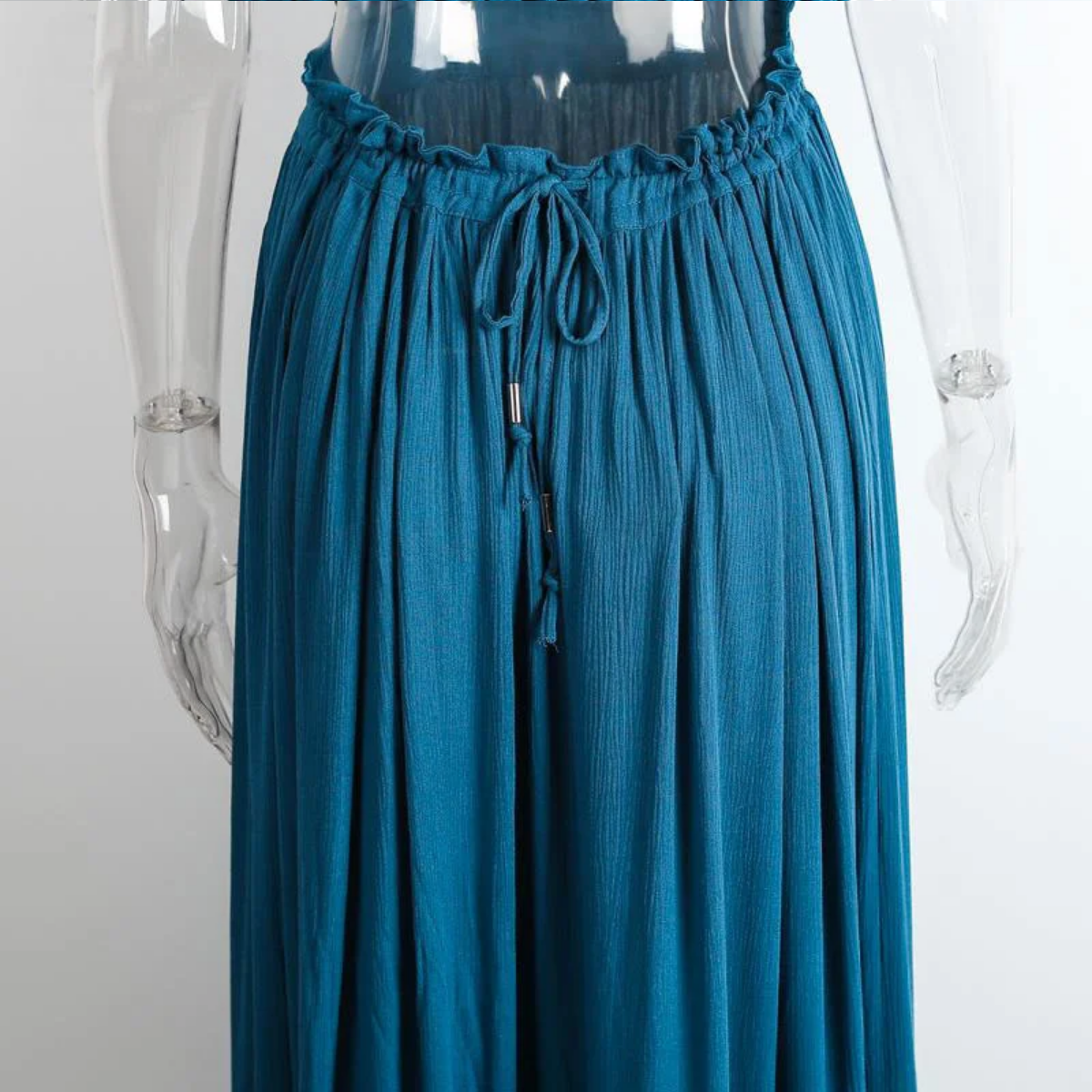 Summer Vacation Long Bare back Cotton Sexy Beach Dress