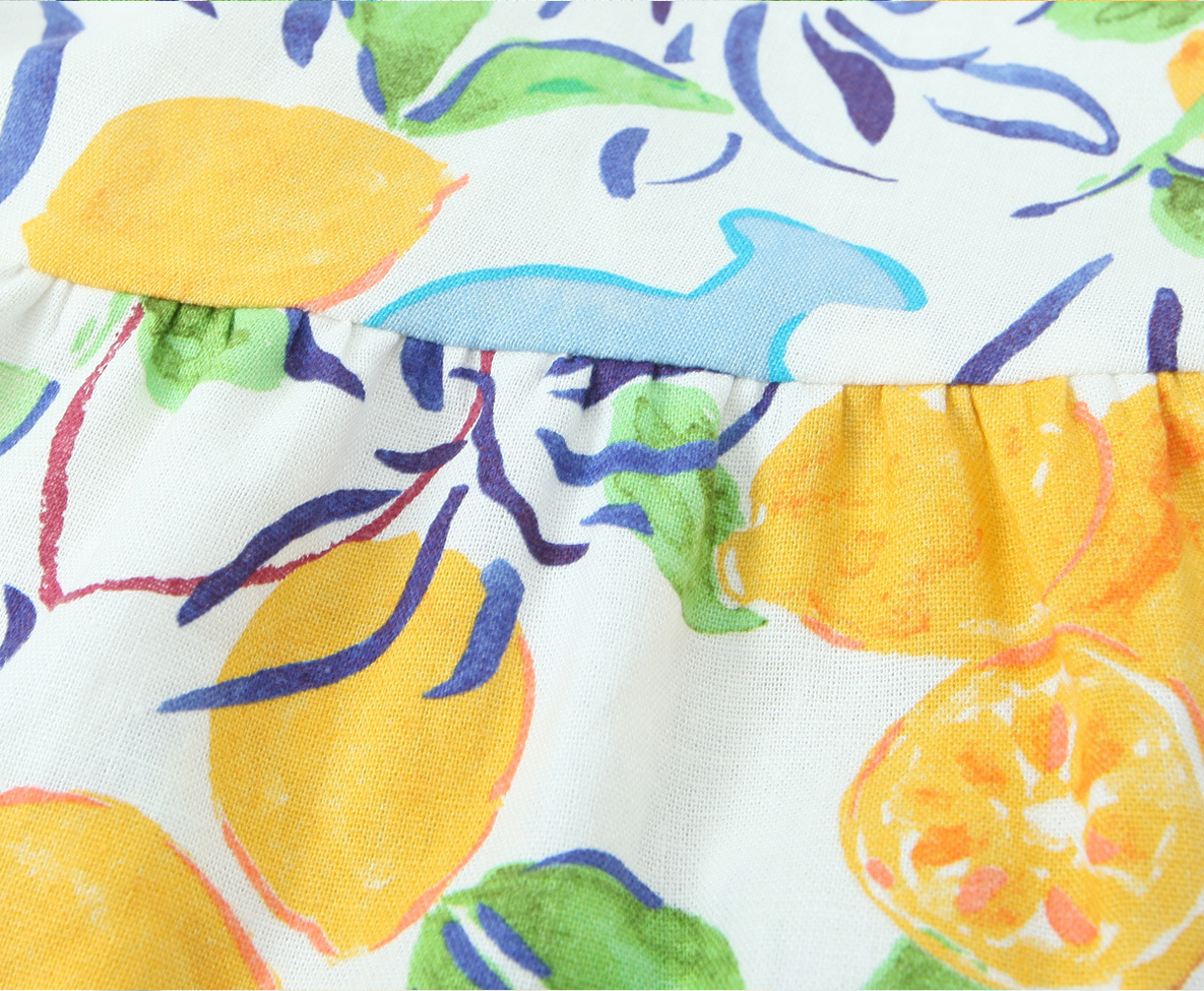Summer 2024 Holiday Linen Print Slim Fit Sling Midi Long Dress